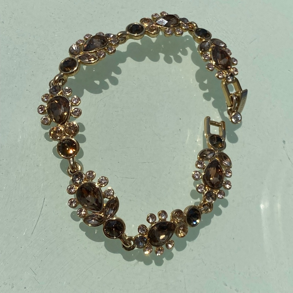 GIVENCHY stunning vintage crystal bracelet - Picture 6 of 12